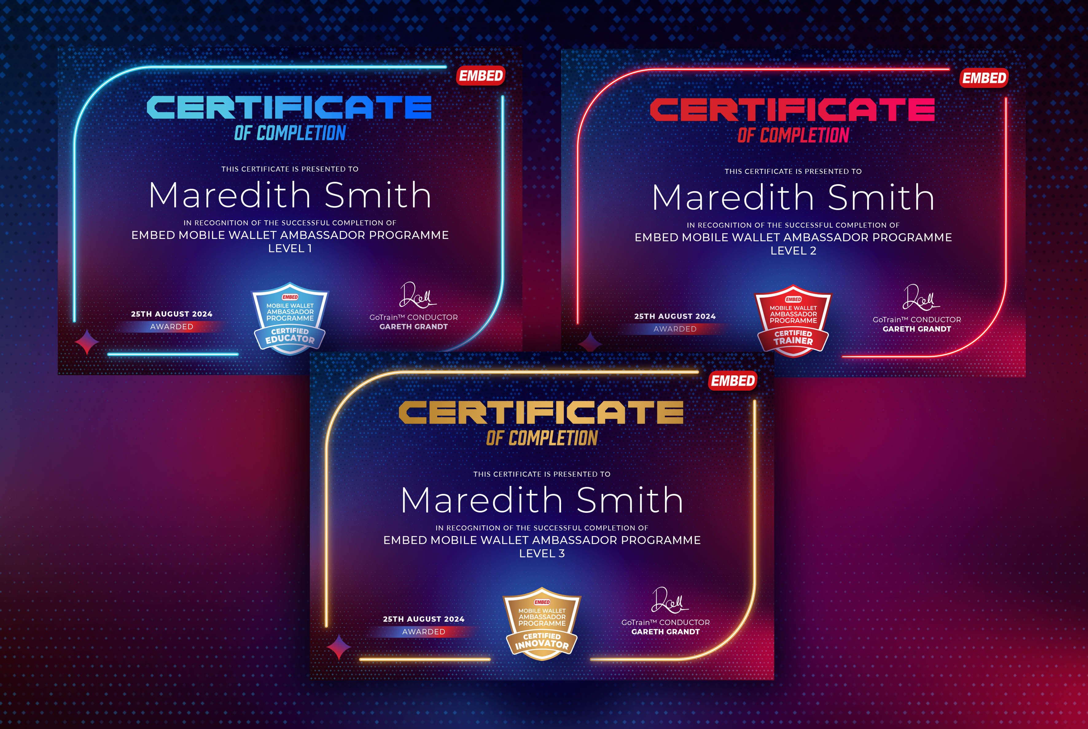 GT Certs